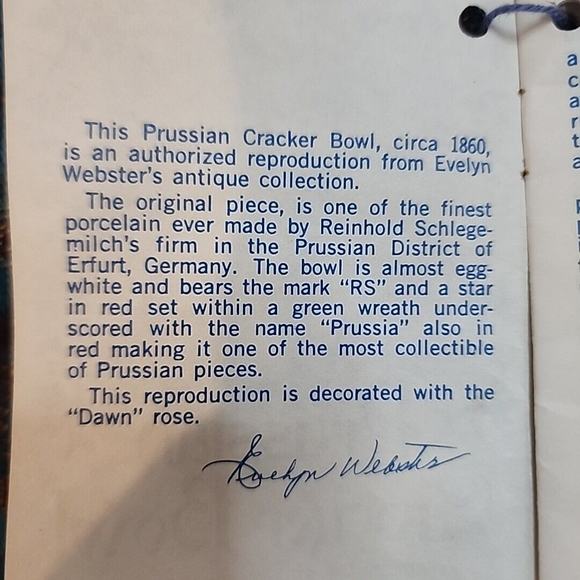 The House Of Webster Ceramics Prussian Covered Biscuit Jar Roses - Picture 4 of 12